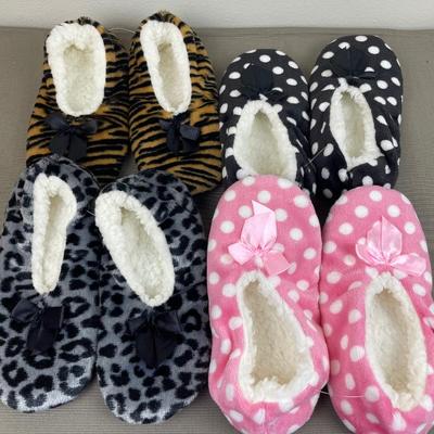 New Joan Vass Slipper Socks Size S