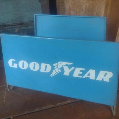 Vintage Commercial Metal Advertising Good Year Sales Floor Tire Display Stand Choice B
