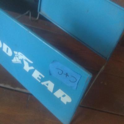 Vintage Commercial Metal Advertising Good Year Sales Floor Tire Display Stand Choice B