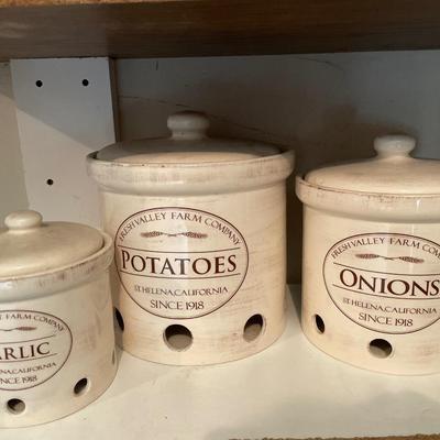 Fresh Valley Farm Company canisters