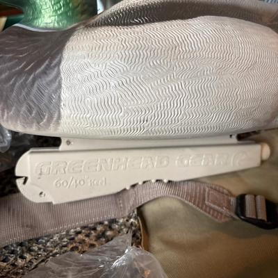 Sale Photo Thumbnail #199: New duck decoys and camo duffel bag
