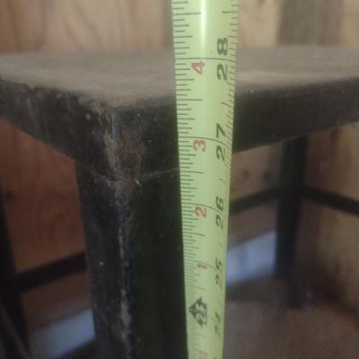 Hand Crafted Metal Framed Worktable
