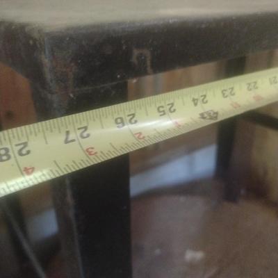 Hand Crafted Metal Framed Worktable