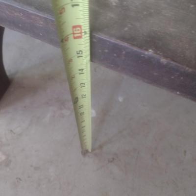 Solid Wood Amish Trestle Style Sitting Bench