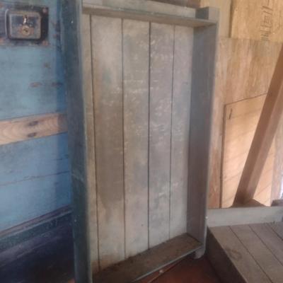 Set of Three Wood Slat Berry Farm Flats Crates