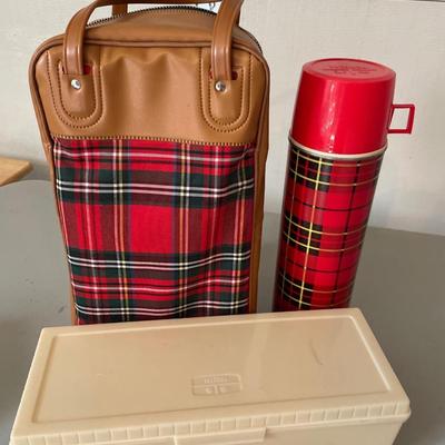 Thermos bread box and thermos with bag
