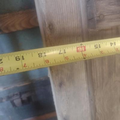 Antique Wood Outhouse Toilet Seat and Lid