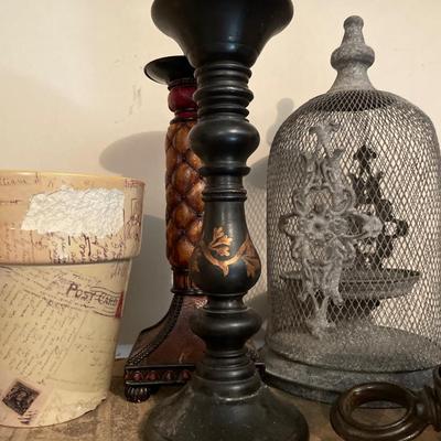 Candle holders and decor