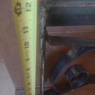 Wrought Metal Advertising Sign Wall Mount Bracket
