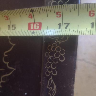 Mid Century Metal T. V. Trays with Stand