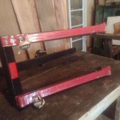 Metal Ski Rack Hauler for Jeep Wrangler