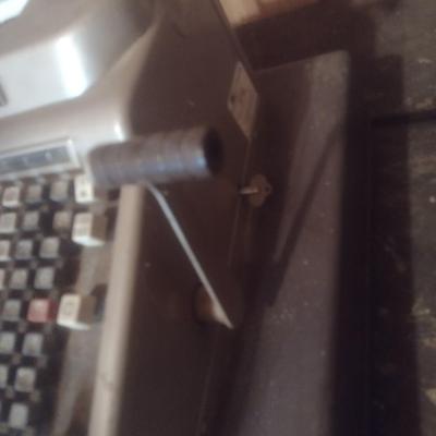 R, C. Allen Vintage Cash Register with Key and Cash Drawer