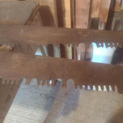 Set of Three Cross Cut Saw Blades