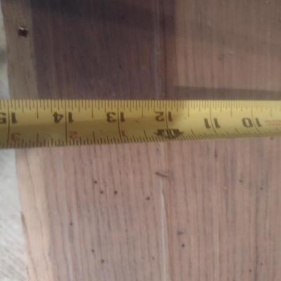 Vintage Wormy Chestnut Sitting Bench