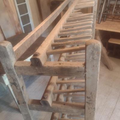 Antique 6 Tier Cobbler's Shoe Factory Rack
