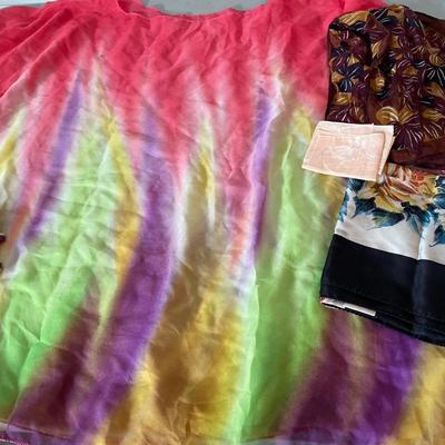 Scarves and scarf like top
