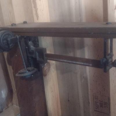 Antique Fairbanks Platform Scale