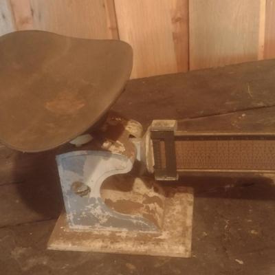 Vintage Pelouze Merchant's Scale