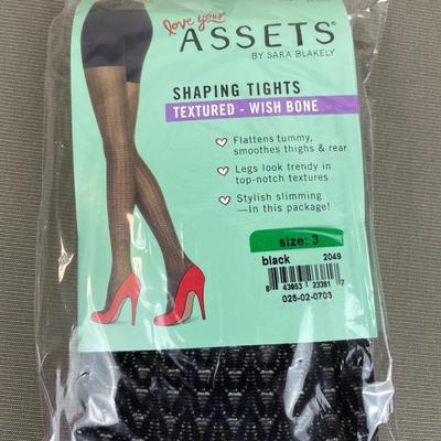 Assets Shaping Tights Black Size 3