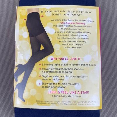 Star by Spanx Shaping Tights Navy Size E