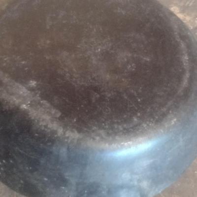 Antique #8 Cast Iron Deep Skillet Possible Lodge
