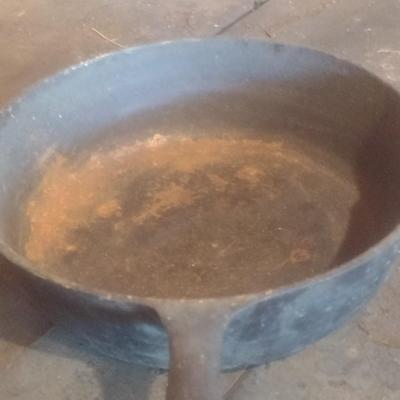 Antique #8 Cast Iron Deep Skillet Possible Lodge