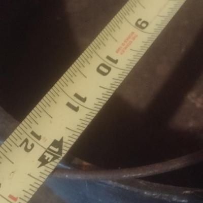 Antique Cast Iron Firepit Pot