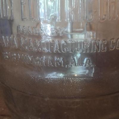 Vintage Alabama Manufacturing Gem Dandy Electric Churn Glass Jar with Electric Churn Motor Choice A