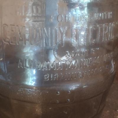 Vintage Alabama Manufacturing Gem Dandy Electric Churn Glass Jar with Electric Churn Motor Choice B