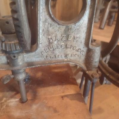 Antique Metal Bin Hand Crank Dazey Butter Churn