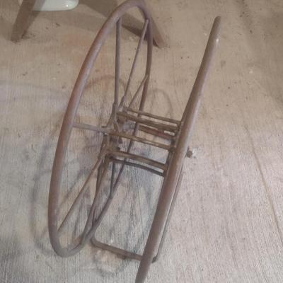 Vintage Metal Hose Reel