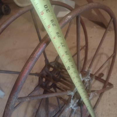 Vintage Metal Hose Reel