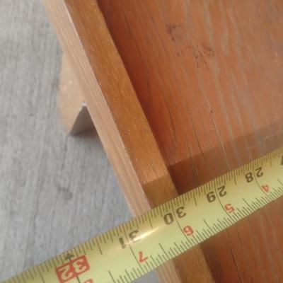 Hand Crafted Double Tier Worktable Two Piece