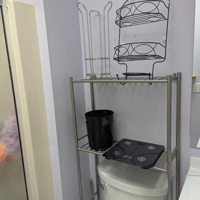 Bathroom Accessories Over The Toilet Shelf