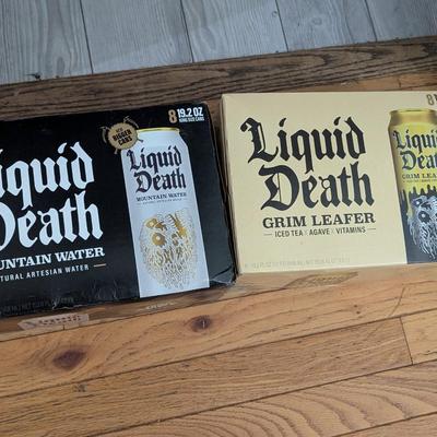 Liquid Death Ice Tea & Mountain Water (HW)