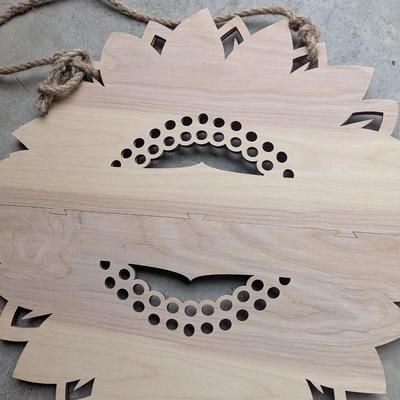 Pumpkin & Sunflower Wall Decor (G)