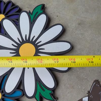 Hummingbird & Butterfly Hanging Wall Decor (G)