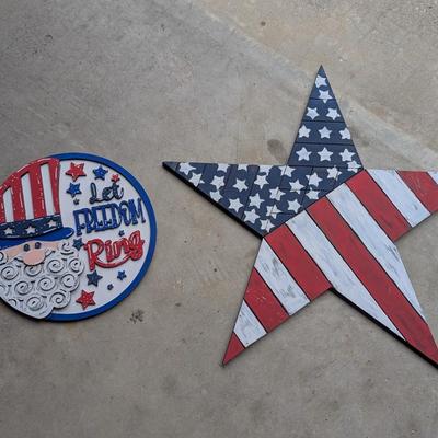 Patriotic Hanging Wall Decor (G)