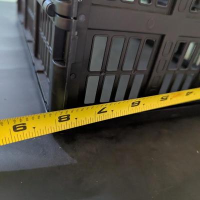 9 - Plastic Storage Crates Collapsible (PB)