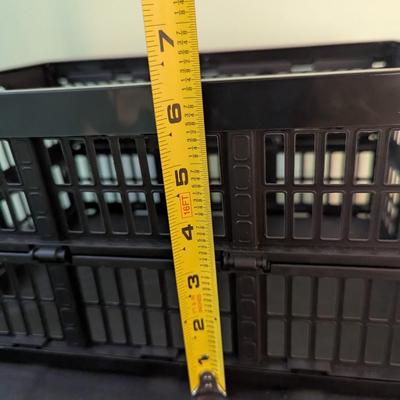 9 - Plastic Storage Crates Collapsible (PB)