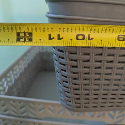 9 - Grey Storage Bins (SB)