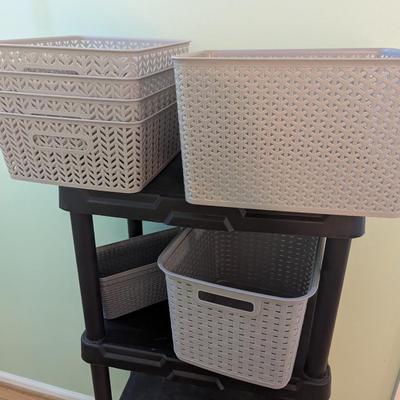 9 - Grey Storage Bins (SB)