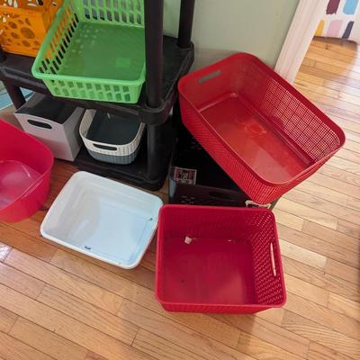Several Sizes Of Storage Bins (PB)