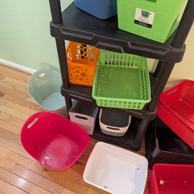 Several Sizes Of Storage Bins (PB)