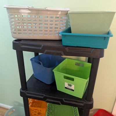 Several Sizes Of Storage Bins (PB)