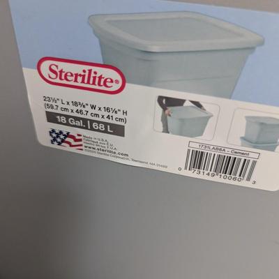 6 - Storage Bins With Lids (PB)