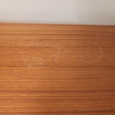 Danish Teak Vanity by Vinde Mobelfabrik Made in Denmark 128 32x18x30