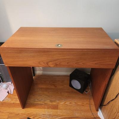 Danish Teak Vanity by Vinde Mobelfabrik Made in Denmark 128 32x18x30