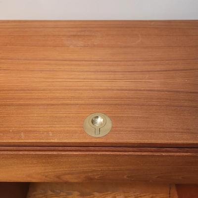 Danish Teak Vanity by Vinde Mobelfabrik Made in Denmark 128 32x18x30