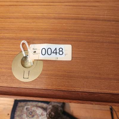 Danish Teak Vanity by Vinde Mobelfabrik Made in Denmark 128 32x18x30